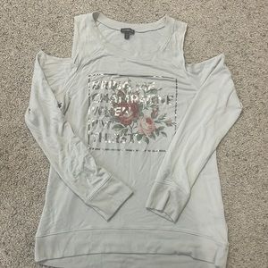 Express Cold Shoulder shirt